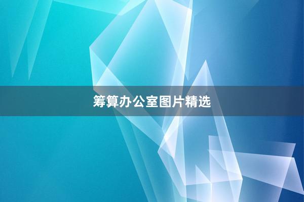 筹算办公室图片精选